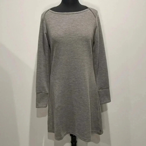 Merrell | Fit & Flare Long Sleeve Dress - Picture 1 of 7